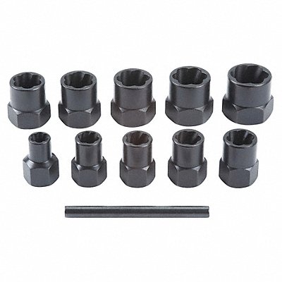 PROTO J69X00 Screw Extractor Set 10pc Case