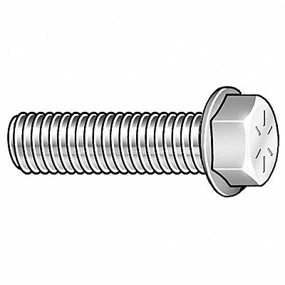 GRAINGER 2TJ95 Flange Bolts Fastener L 2 1/2 in PK15