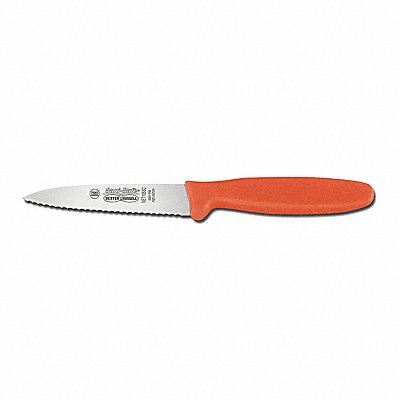 DEXTER RUSSELL 15583 Net Knife Serrated 3 1/2 In Poly Orange