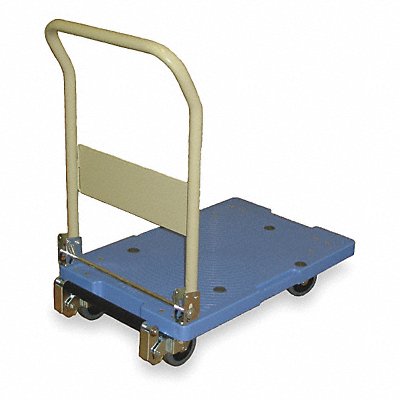 GRAINGER 2TUT3 Folding Handle Platform Truck 330 lb.