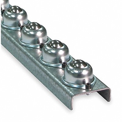 ASHLAND CONVEYOR WBT10FR03F25C Flow Rail Ball Transfer 2-1/2In.x10ft 4Wheels