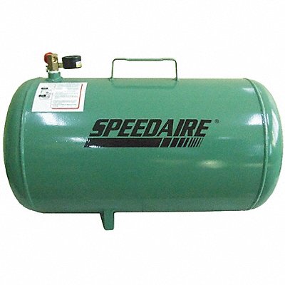 SPEEDAIRE 2TWC2 Air Carry Tank 5 gal 125 PSI Horizontal
