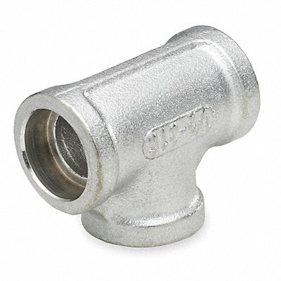 GRAINGER 4307006100 Tee 316 SS 1/8 in Pipe Size Class 3000