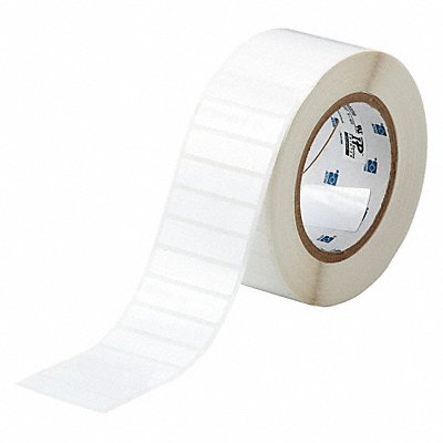 BRADY THT534233 Label White 2 in W Polyester