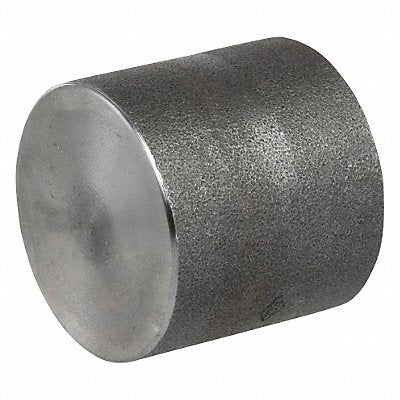GRAINGER 4307001118 Round Cap 316L SS 1 1/4 in Female NPT