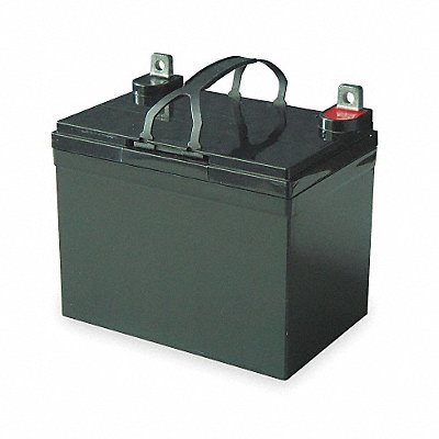 GRAINGER 2UKL4 Sealed Lead Acid Battery 12VDC 33Ah