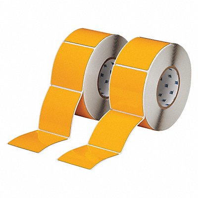 BRADY THTEP1785935YL Label Yellow Glossy Polyester 3 in W