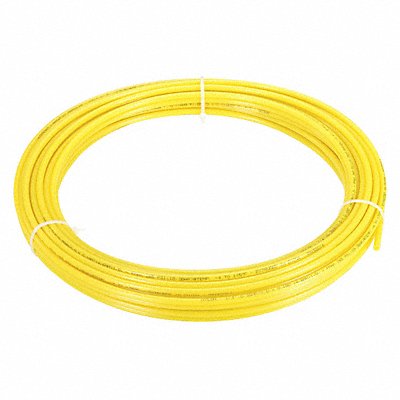 GRAINGER 4HHE7 Tubing 9/32 ID 3/8In OD 250 Ft Yellow
