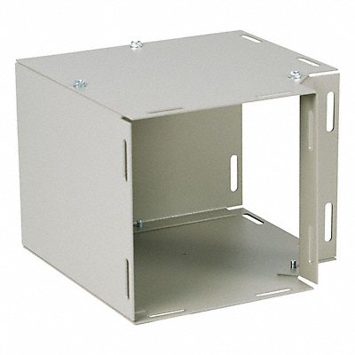 WIEGMANN L040490 Wireway Elbow 90 Degree 4x4 Sq In Grey