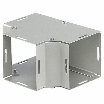 WIEGMANN T0606 Wireway Tee 6x6 Sq In 16 Gauge Steel