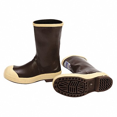HONEYWELL SERVUS 221146 D0339 Rubber Boot Men s 6 Mid-Calf Brown PR