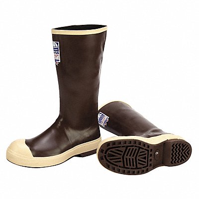 HONEYWELL SERVUS 2221411 D0341 Rubber Boot Men s 11 Knee Brown PR