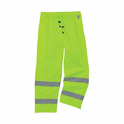 GLOWEAR BY ERGODYNE 8915 Rain Pants Class E Yellow/Green L