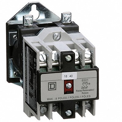 SQUARE D 8501XDO20V53 H2715 NEMA Control Relay 2NO 24V DC 10 A