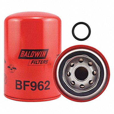 BALDWIN FILTERS BF962 Fuel Filter 5-3/8 x 3-11/16 x 5-3/8 In
