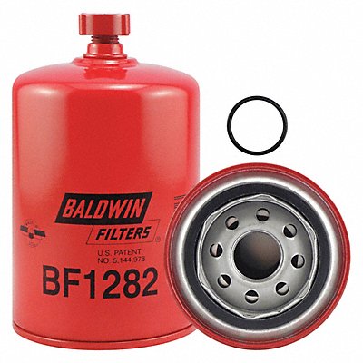 BALDWIN FILTERS BF1282 Fuel Filter 6-5/32 x 3-11/16 x 6-5/32 In