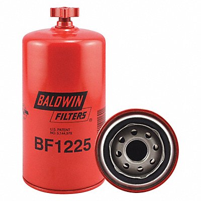 BALDWIN FILTERS BF1225 Fuel Filter 7-3/8 x 3-11/16 x 7-3/8 In
