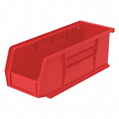 AKRO-MILS 30220RED F8647 Hang and Stack Bin Red Plastic 3 in
