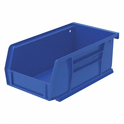 AKRO-MILS 30220BLUE F8647 Hang and Stack Bin Blue Plastic 3 in