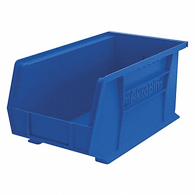 AKRO-MILS 30240BLUE F8697 Hang and Stack Bin Blue Plastic 7 in