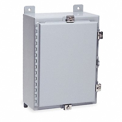 WIEGMANN N4242408 Enclosure Metallic 24In.H x 24In.W x 8In.D