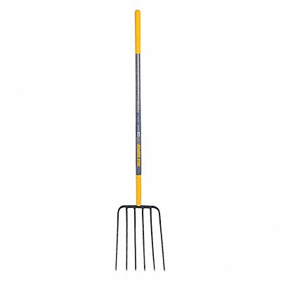 TRUE TEMPER 1838200 Wood Manure Fork 12 In
