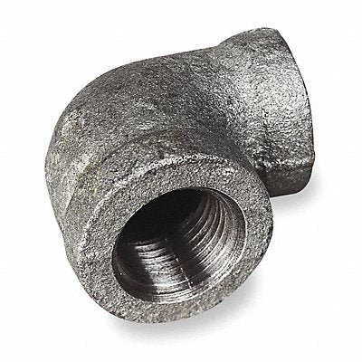 GRAINGER 510198 Elbow 90 Malleable Iron 2 1/2 x 2 in