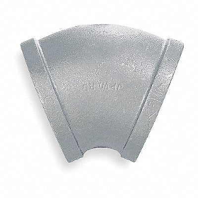 GRAINGER 2WJ12 45 Elbow Malleable Iron 4 in NPT