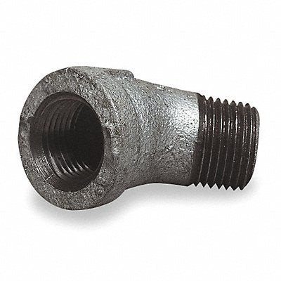 GRAINGER 2WJ19 45 Street Elbow Malleable Iron 4 in