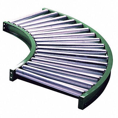 ASHLAND CONVEYOR 10F90KG03B31 Roller Conveyor 31 BF Steel Frame