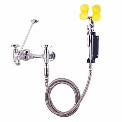 SPEAKMAN SEF9000 Straight Chrome Speakman Eyesaver Brass