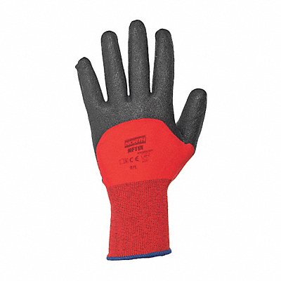 HONEYWELL NORTH NF11X6XS Coated Gloves XS Black/Red PR