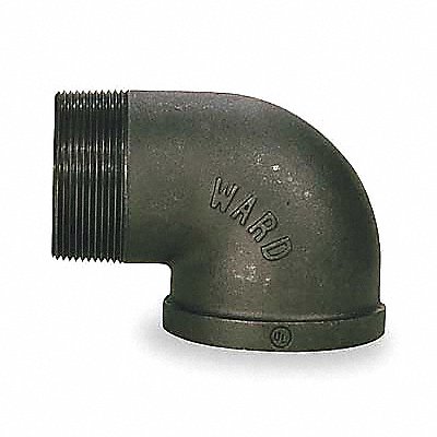 GRAINGER 2WU28 90 Street Elbow Malleable Iron 3 in