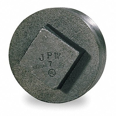GRAINGER 2WU87 Square Head Plug Malleable Iron 3 in