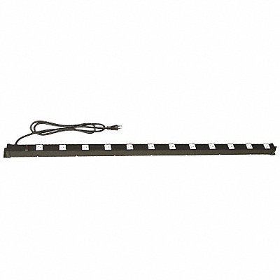 PRO-LINE MOES48 Power Strip 49W x 1-1/2D x 1-1/2 H Black