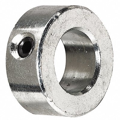 DAYTON 3ZN88 Shaft Collar Set Screw 9/16 In St PK3