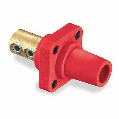 HUBBELL HBLFRR Receptacle Red Female Double Set Screw 400 A