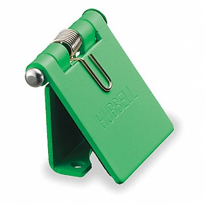 HUBBELL HBLSCGN Snap Back Cover Green Steel