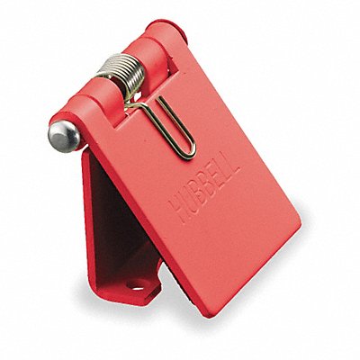 HUBBELL HBLSCR Snap Back Cover Red Steel