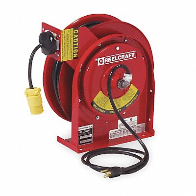 REELCRAFT L40501633SB Cord Reel 50ft 16 AWG Connector 120VAC