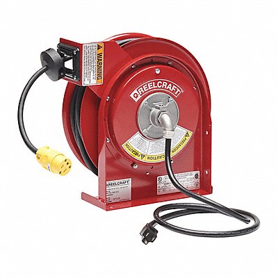 REELCRAFT L40501633 Cord Reel 50ft 16 AWG Connector 120VAC