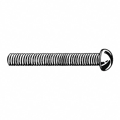 GRAINGER U482100250075 MCHS RD SLT BRASS 1/4-20x3/4 L PK50