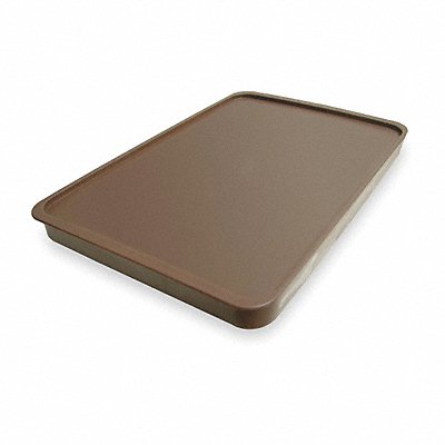 CORTECH 3000CL X-Tray Lid 14 1/4 in L Brown PK10
