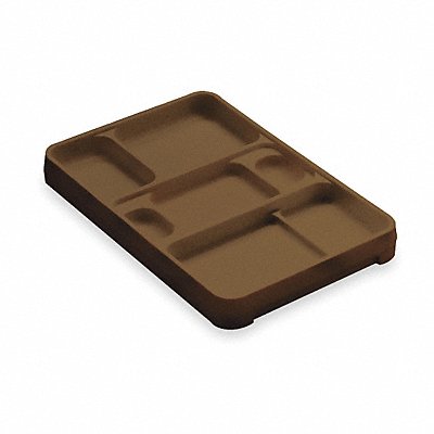 CORTECH 2000C Rock Tray 14 1/4 in L Brown PK10