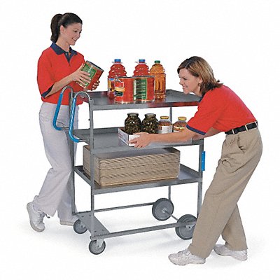LAKESIDE 7010 Utility Cart 35 3/8 in L SS