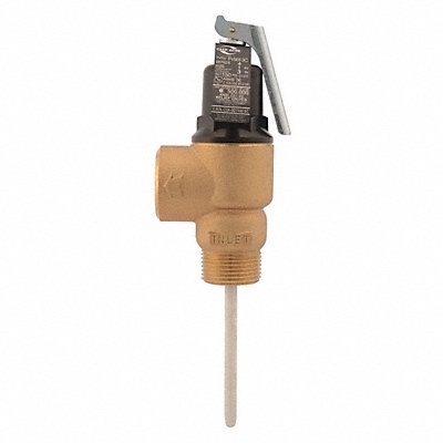 CASH ACME FVMX3C T and P Relief Valve MNPT x FNPT