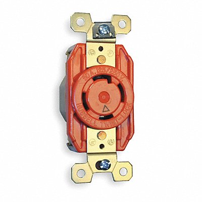 HUBBELL IG2710 Lck Recept 30 A Org Nylon L14-30R 1Gng