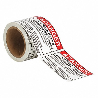 BRADY 52020 Label 3 1/2 inx5 in Polyester PK100