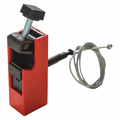 BRADY 51254 Breaker Lockout Clamp On Nylon 2Ft Cable