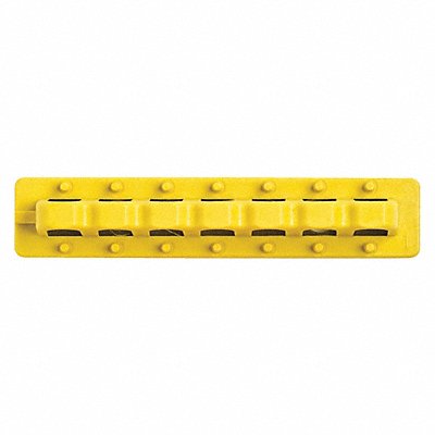 BRADY 51256 Breaker Lockout Rail 4 In 7 Holes